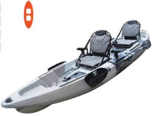 BKC TK122 Tandem Fishing Kayak